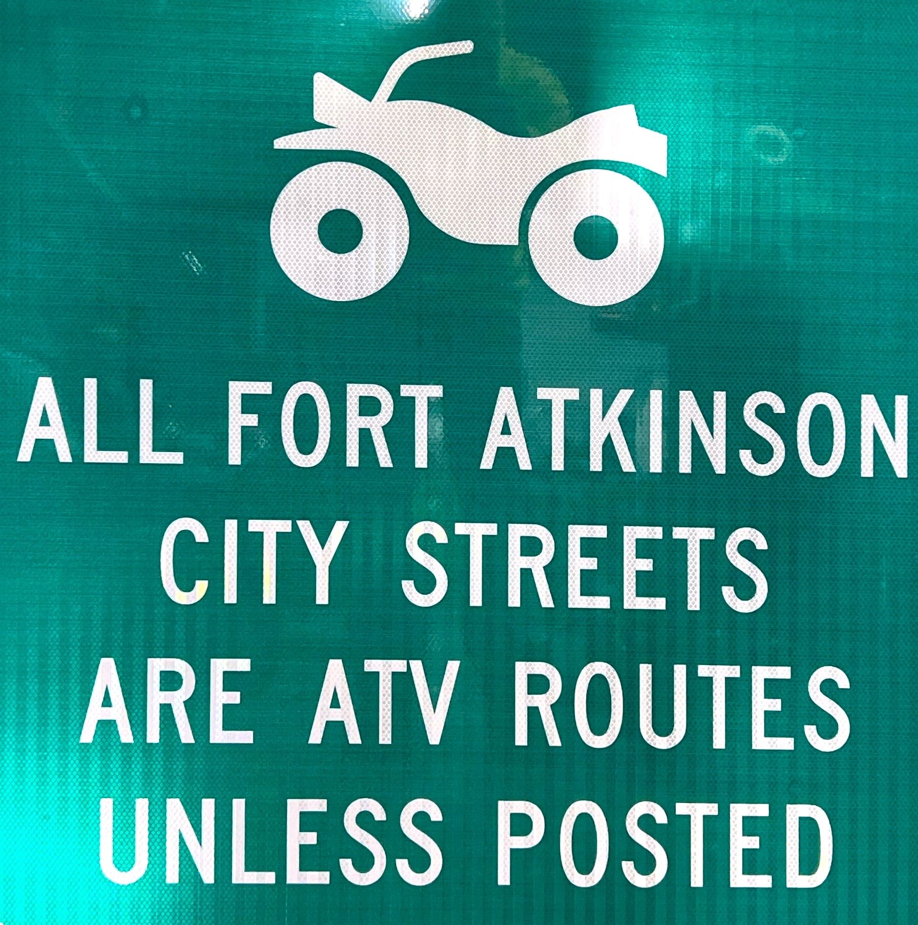 ATV Sign Pic